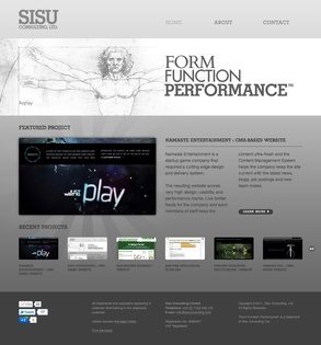 Sisu Consulting : CMS-Based Website